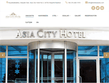 Tablet Screenshot of hotelasiacity.com